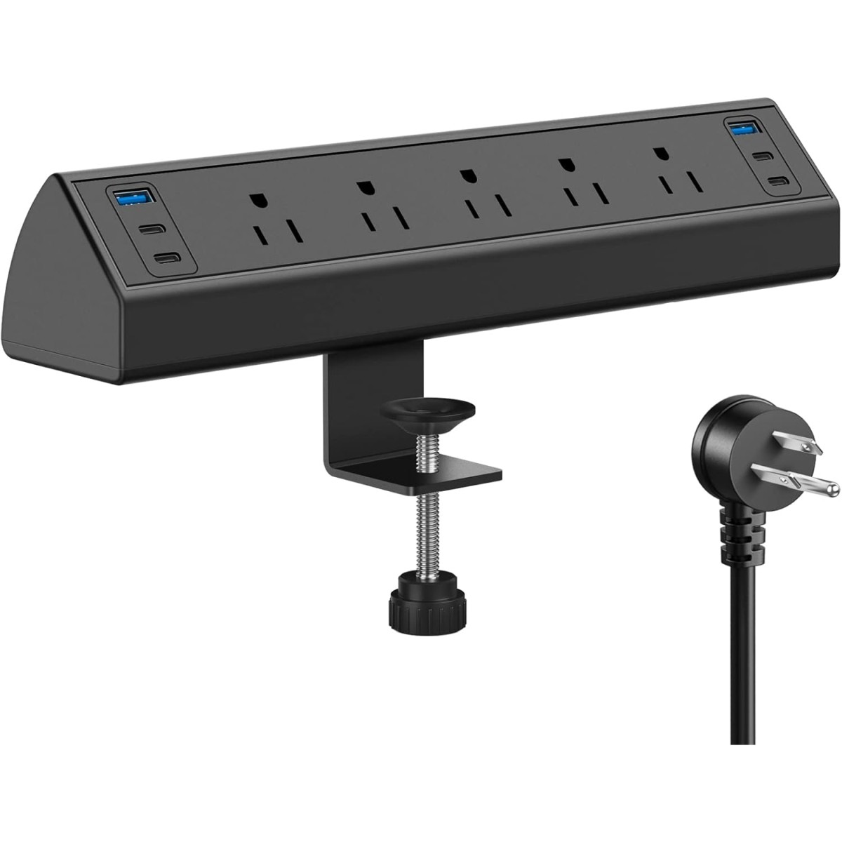 Jgstkcity 40W Desk Clamp Power Strip